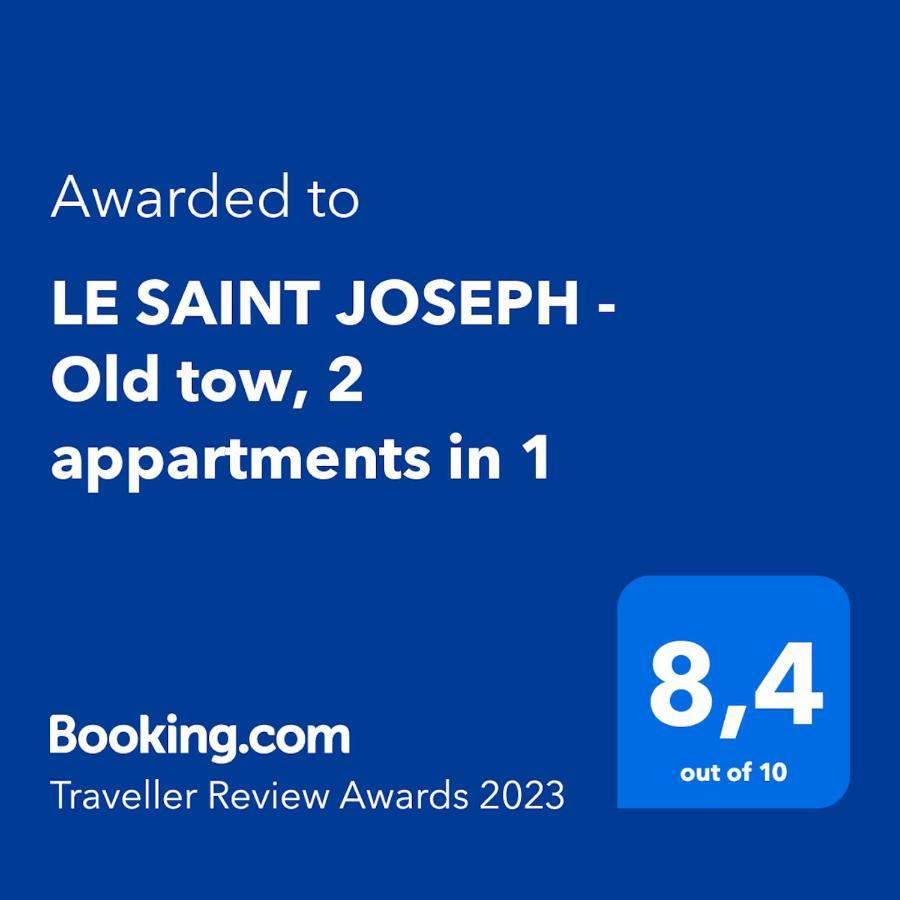 Le Saint Joseph - Old Tow, 2 Appartments In 1 Ницца Экстерьер фото